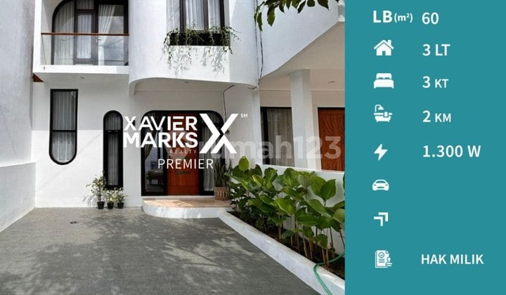 Jarang Ada Dijual Villa Modern 3 Lantai di Oro-Oro Ombo Batu