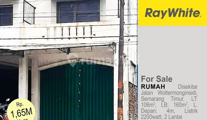 Ruko 2 lantai murah siap pakai Semarang Timur