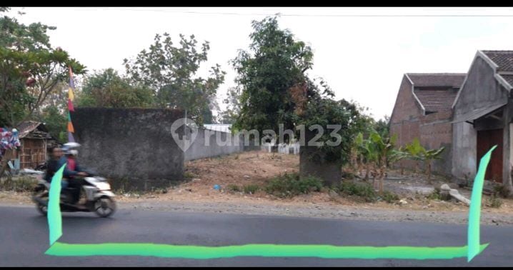 Dijual.tanah Di.jl. Raya Kuripan. Karangawen.- Demal