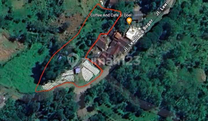 Tanah di Daerah Ciwidey, Depan Tempat Wisata Cocok Untuk Villa
