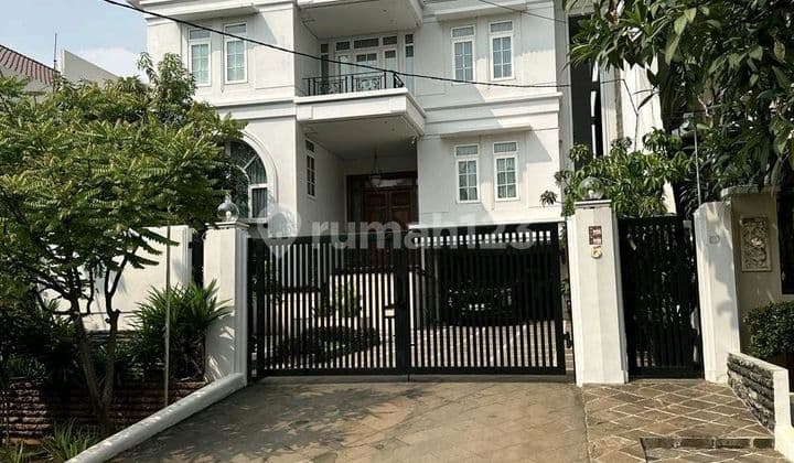Rumah Mewah 4 Lantai Puri Ancol Lt 595m² | Private Studio & 6 Kamar Tidur