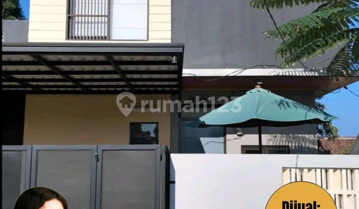 Dijual Rumah Villa Estetik Full-furnished Dengan Pemandangan Gunung Di Cisarua Lembang