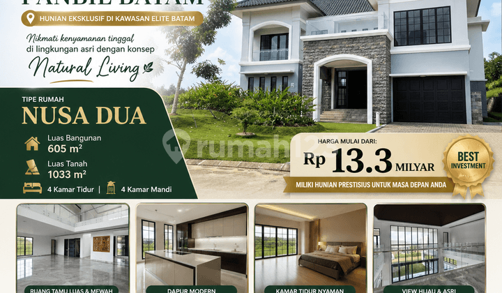 Villa Panbil Batam Hunian Eksklusif di Kawasan Elite Batam