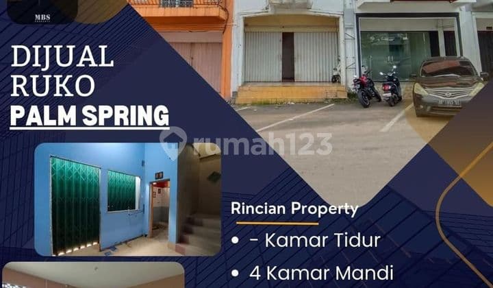 DIJUAL
Ruko 3,5 Lantai Siap Pakai PALM SPRING Batam Center