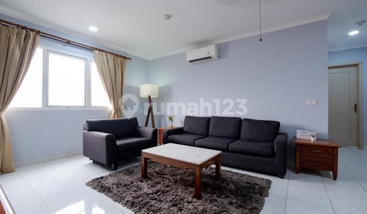 Jual Apartemen Luxurious Permata Senayan 2+1BR Furnished Dekat Gbk Senayan Jakpus