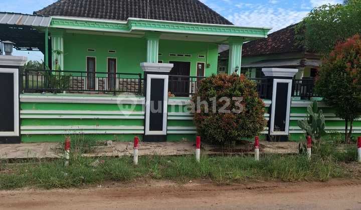 Dijual Cepat Rumah 1 Lantai Unfurnished Gunung Sugih Lampung Tengah Dekat Pt.manuppak Abadi