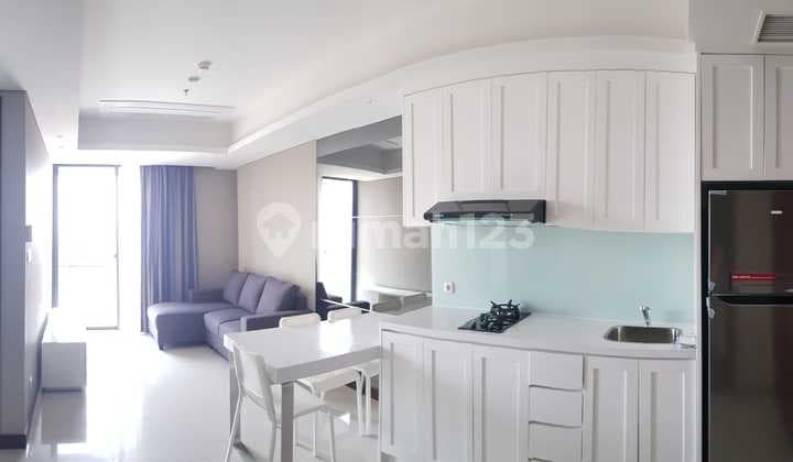 For Rent Apartemen Casagrande Tower Baru 2Br Furnished Minimalis Modern Siap Huni Connect To Mall Kokas