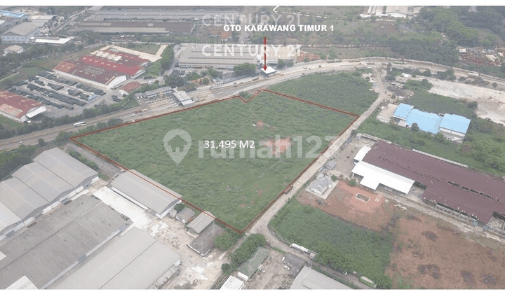 Dijual Lahan Luas 3 HA Lokasi Emas Sgt Strategis Di Karawang Tmr