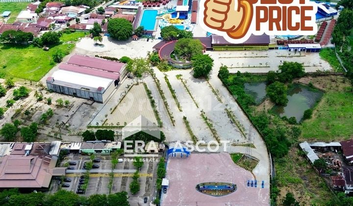 Tanah Komersial 7 Ha Cuma 3,4 Km Ke Gerbang Tol, T. Morawa Km 10