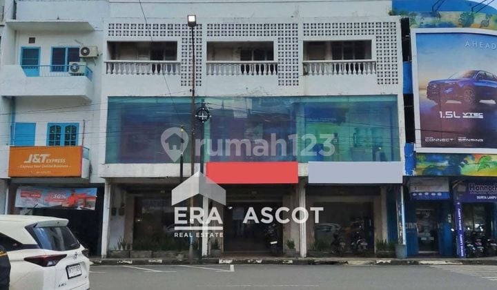 Disewakan Ruko 3 Unit Gandeng Inti Kota Jl. Pemuda, Medan Maimun