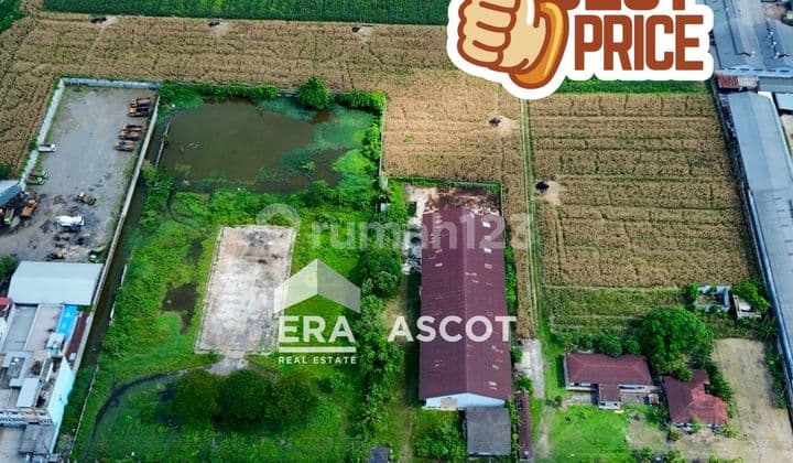 Tanah 5 Ha Cuma 3,8 Km Ke Gerbang Tol Jl. Medan - Binjai Km 12