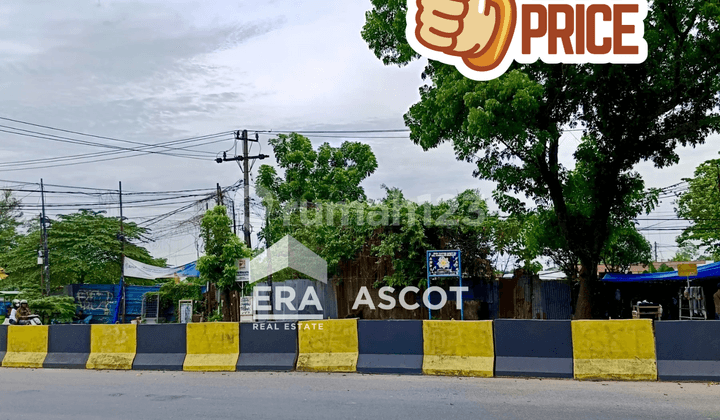 Tanah Komersial Strategis 6.550 M2 Daerah Johor Jl. Ah. Nasution