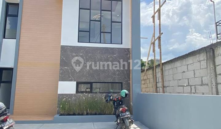 New 2-Story House in Blue Pilar Complex, East Cibiru, Bandung.