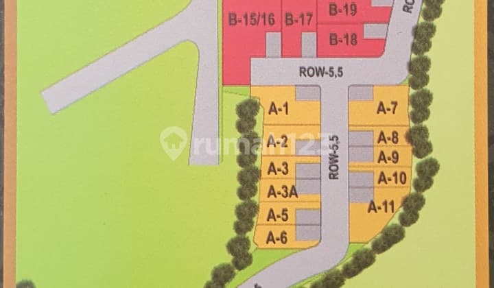 TANAH KAVLING DAN TOWNHOUSE 2 LANTAI SIAP HUNI CIBUBUR CIRACAS di Jl Cibubur Indah Villa SHM