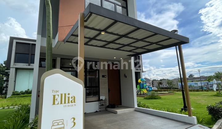 Rumah 2 Lantai di Cibubur Kranggandekat Tol