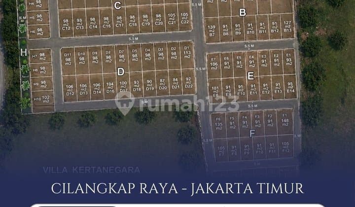 Cluster Tanah Kavling Siap Bangun Jakarta Timur