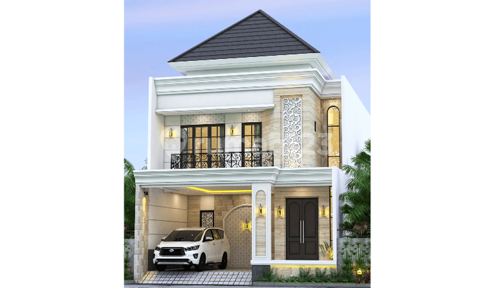 Babatan Beach Surabaya 2-Story House Facing North