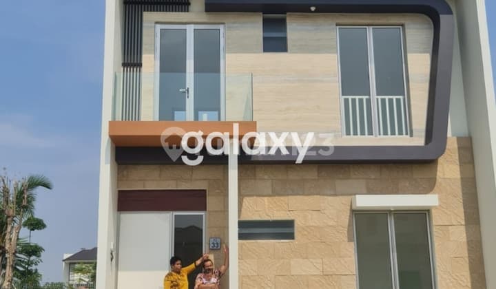 Rumah Greenland Residence Cluster Wisteria F1 Gresik 2 Lantai Hadap Timur