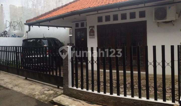 Rumah Akses 1 Mobil Masuk Gang, 500 Meter Ke Jalan Radio Dalam Raya