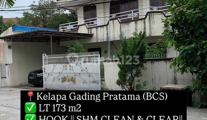 Rumah Strategis Hitung Tanah di Gading Pratama, Kelapa Gading Bcs