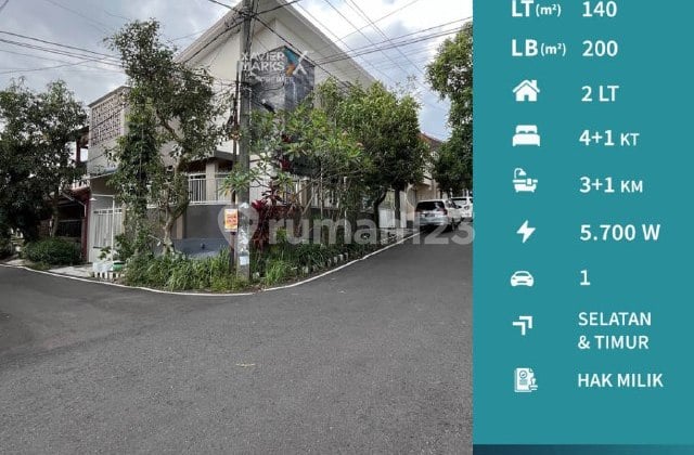 Disewakan Rumah Modern Open Space Full Furnished Dekat Kalam Kudus, Charish, Tidar Malang