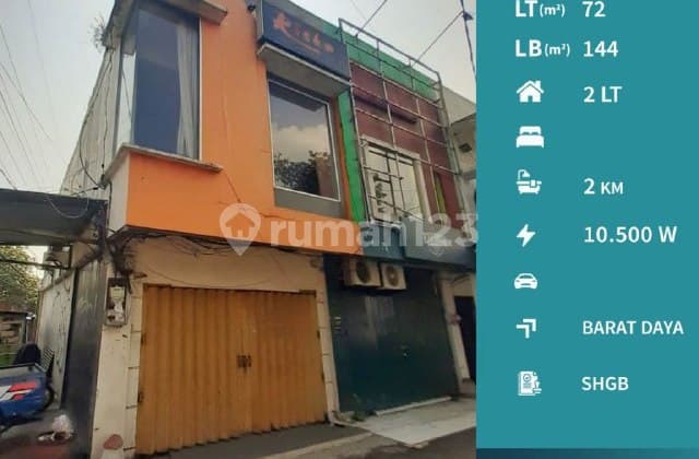 Ruko Dijual +Interior & Peralatan Salon, Lokasi Emas Sukarno Hatta Malang