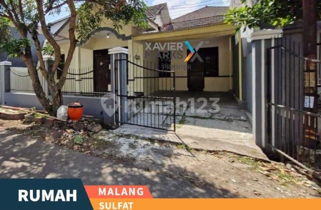 Turun Harga Jual Cepat ! Rumah di Sulfat Kota Malang