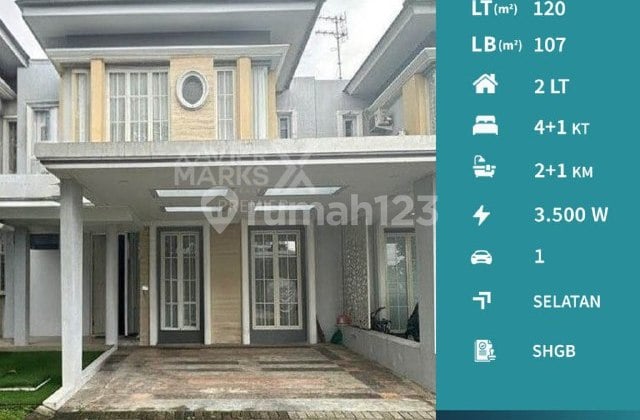 Semi Furnished House in Elite Area Green Orchid, One Step Away from Sukarno Hatta Malang