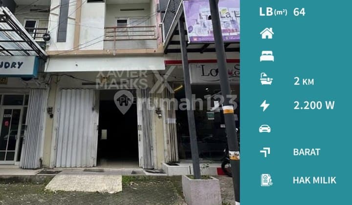 Jual / Sewa Ruko Strategis Dekat Pasar Tawangmangu Malang