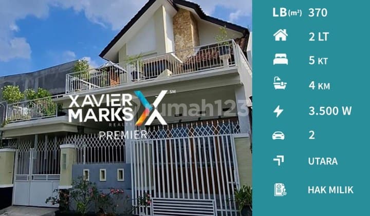 Turun Harga ! Rumah Modern 2 Lantai Lokasi Premium di Sukarno Hatta