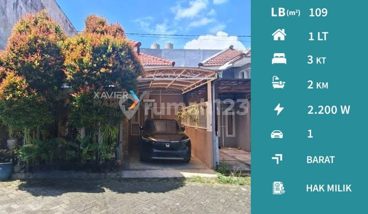 Rumah Cantik Dijual Full Furnish Dekat Area Kampus