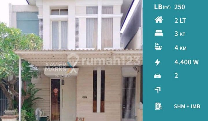 Rumah Modern Minimalis di Cluster Granada Pakuwon Indah, Surabaya