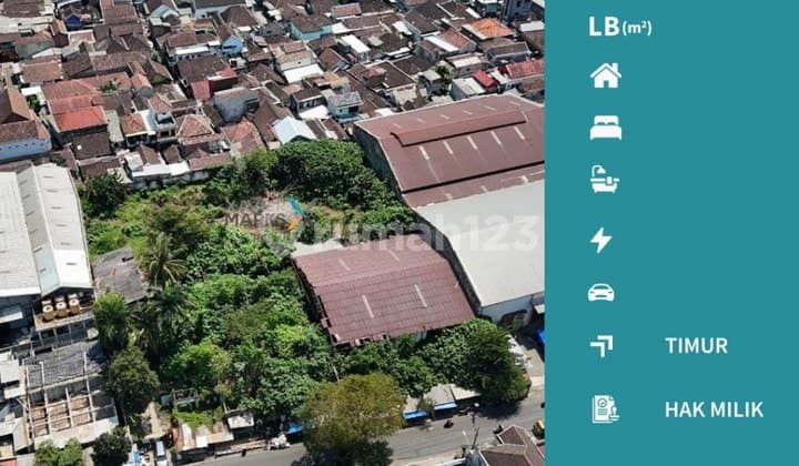 Tanah di Poros Jalan Lokasi Super Strategis