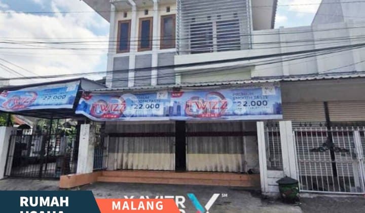 Turun Harga ! Rumah Usaha Hook Strategis & Terawat di Araya, Malang