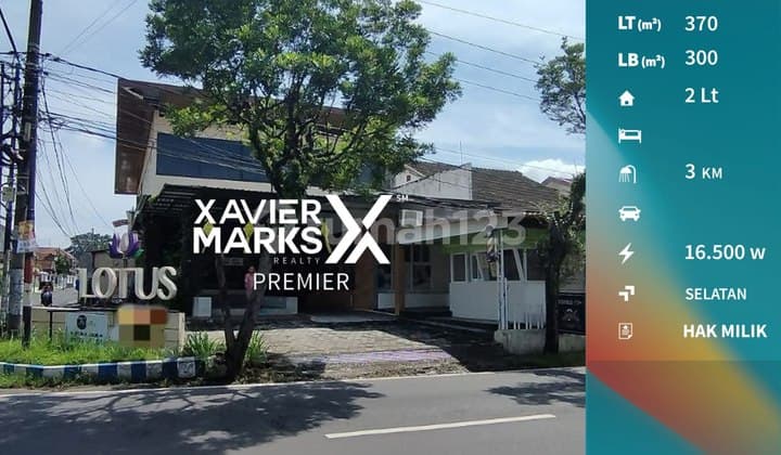 Ruang Usaha Lokasi Strategis Parkir Luas di Nol Jalan Raya Tidar Malang