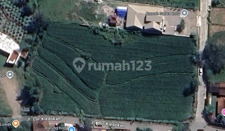 Tanah Hook Disewakan di Pakem Sleman Lokasi Super Strategis Dekat Kopi Klotok & Jalan Kaliurang, Pakembinangun, Pakem, Sleman