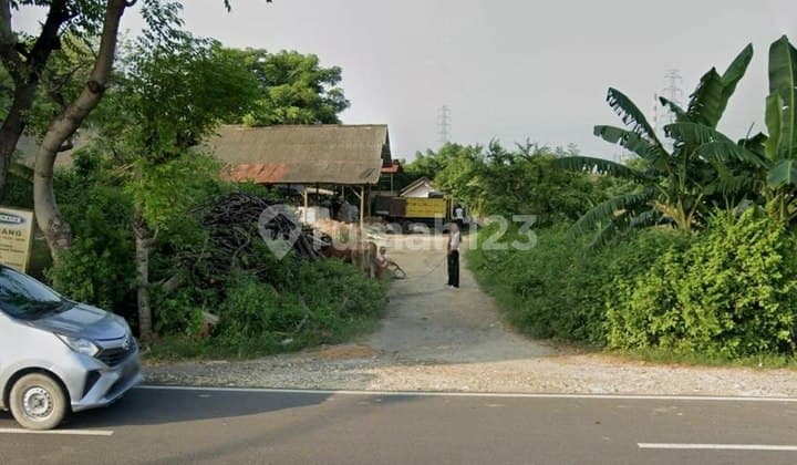 Tanah Nol Raya Jenu Pantura Tuban, Jawa Timur, Strategis Cocok untuk Parkiran Truk, Gudang, Pabrik