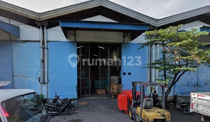 Margomulyo Permai Warehouse, Large Truck & Container Access Safe, Wide Main Road