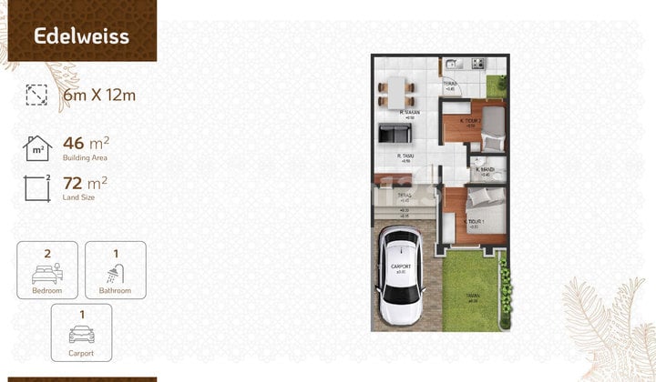 Dijual Rumah Baru di Serambi Jakarta Bintara Cukup Booking Fee 5jt Sudah Bisa Punya Rumah