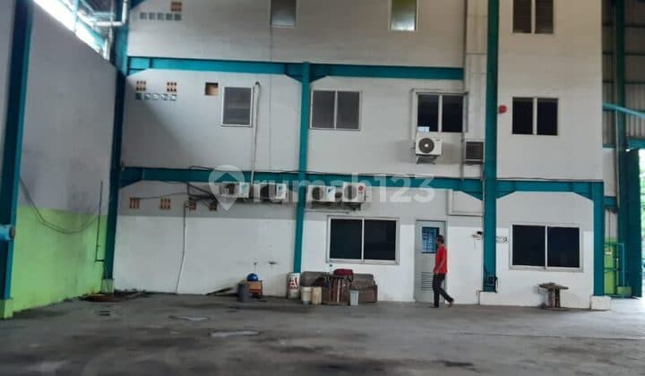 Dijual Gudang Siap Pakai Di Cikarang Barat Pinggir Jalan Raya Pantura