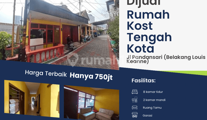 Rumah Kost Pandansari Penuh Dekat Queen City Paragon Dp Mall