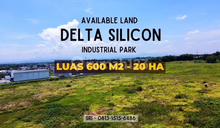 Dijual Tanah 1,2 Hektar Siap Bangun Di Kawasan Industri Dekat Tol