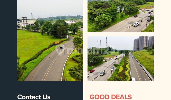 Disewakan Tanah Commercial Mulai 1000 Meter Dekat Aeon Mall