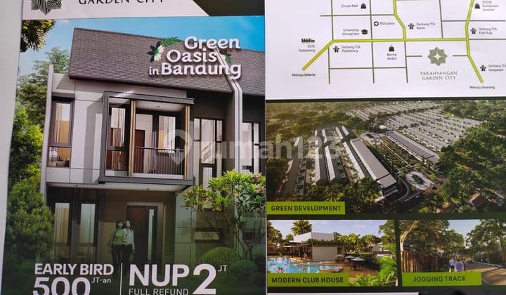 Perumahan Baru Murah 500jutaan Nuj 2jt Saja!!! Parahyangan Garden City Margaasih Bandung
