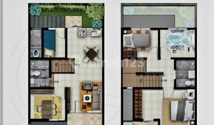 Rumah baru di PENTA GARDEN JOGLO lokasi strategis