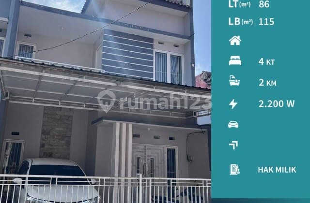 K47 Rumah Minimalis Siap Huni Belakang Jatimpark 3 Batu