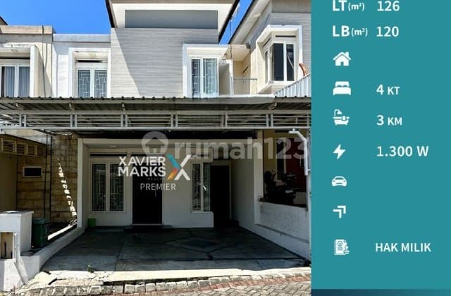 K113 Rumah Dijual Jalan Ikan-Ikan Dekat Area Sukarno Hatta Malang
