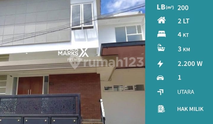 K59 Dijual Rumah 2 Lantai dengan Private Pool Dekat Kampus Umm Malang