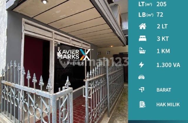 h066 Bangunan Klasik Harga Murah Hanya Hitung Tanah Saja