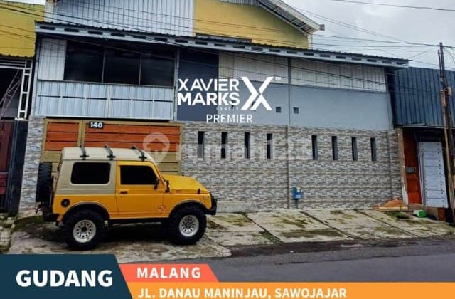 K30 Warehouse for Sale on the Side of the Main Road Sawojajar, Malang City